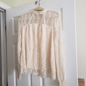 Xhilaration Lace Blouse